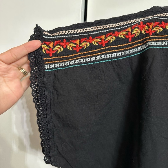 Johnny Was Black Embroidered Dress/top - Picture 4 of 6